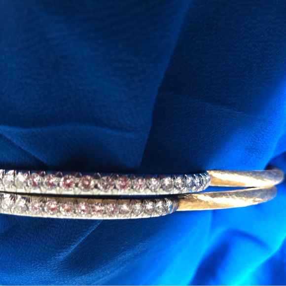 Vintage Diamond, platinum and Gold Bracelets - Picture 8 of 13